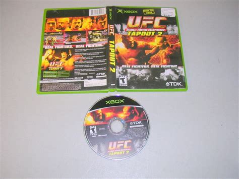 Ufc Tapout 2 Microsoft Xbox Game And Case Ebay