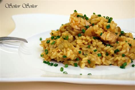 Arroz Con Pollo Setas Y Berenjena Receta De Sergio