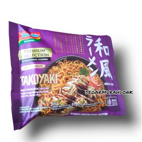 Jual Indomie Premium Japanese Ramen Goreng Mi Instan Rasa Takoyaki