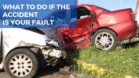 What Do You Do If You Are At-Fault for a Car Accident? — Maryland Accident Lawyer Blog