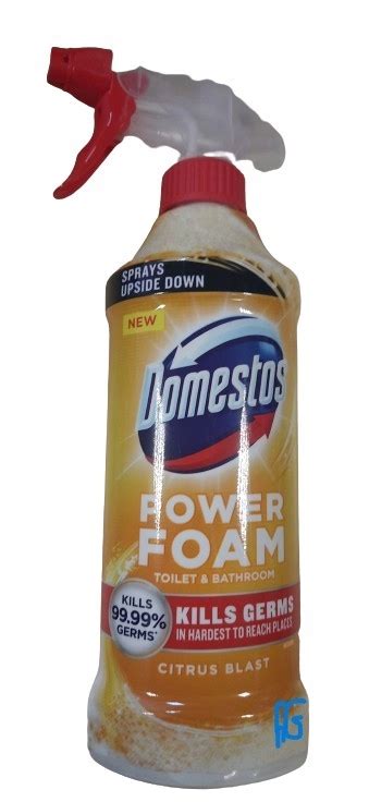 Domestos Power Foam Do Czyszczenia Toalet I Azienek Citrus Blust