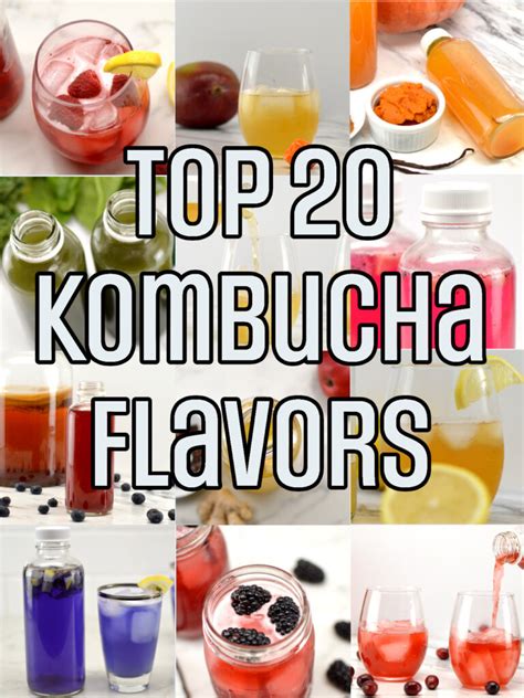 20 Best Kombucha Flavors | Great Kombucha