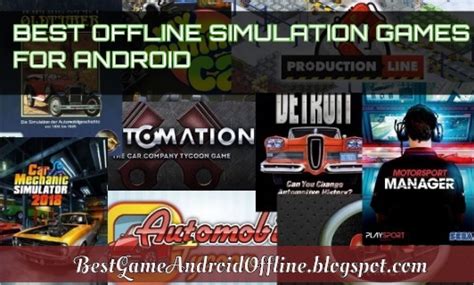 Best offline simulation games for android free download