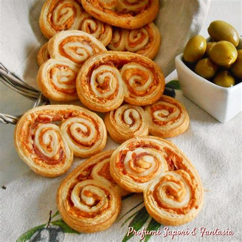 Ventagli Rustici In Pasta Sfoglia Ottimi Antipasti O Stuzzichini Per