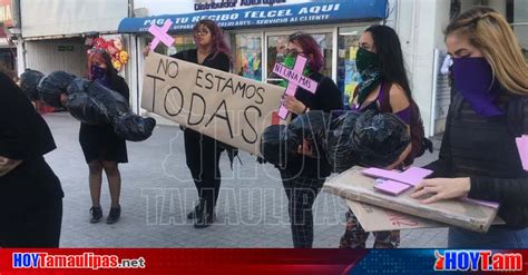 Hoy Tamaulipas Protestan Feministas En Reynosa