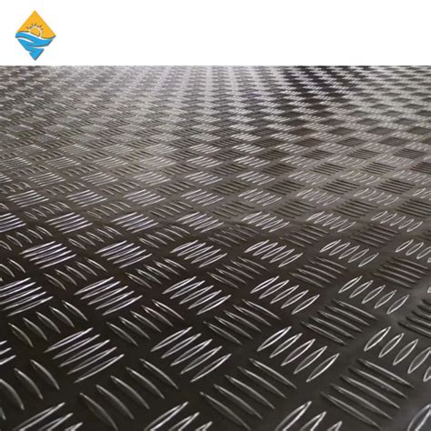 Small Five Bar Aluminum Aluminium Checkered Chequered Plate Sheet