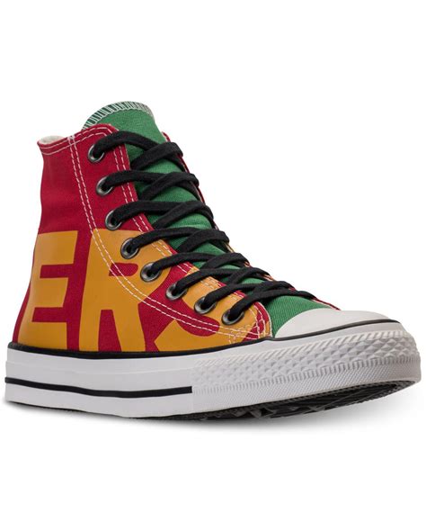 Lyst Converse Chuck Taylor All Star Wordmark High Top Casual Sneakers