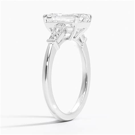 Symphony Three Stone Diamond Ring Brilliant Earth