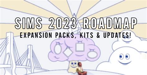 Sims 4 2023 Roadmap Expansion Pack Kits Big Sims Galaxy