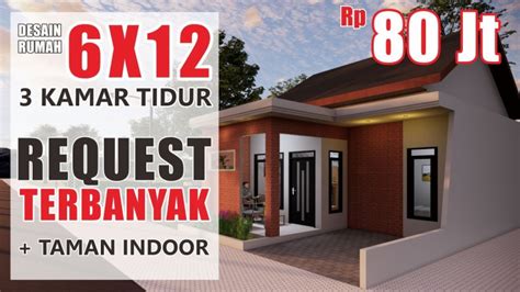 Desain Rumah Ukuran 6x9 3 Kamar Tidur Desain Id