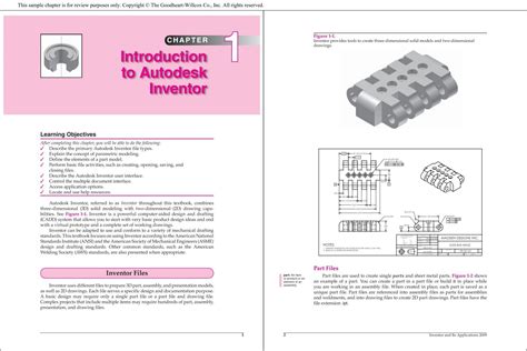 Chapter Introduction To Autodesk Inventor Goodheart Willcox