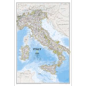 Italy Classic Wall Map Geographica