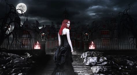 Gothic Mist Spooky Wallpaper Coolwallpapers Me