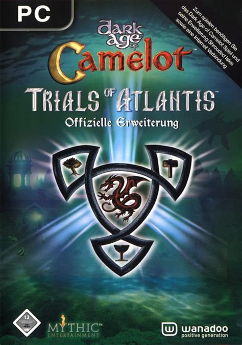 Dark Age Of Camelot Trials Of Atlantis 2003 Windows Box Cover Art