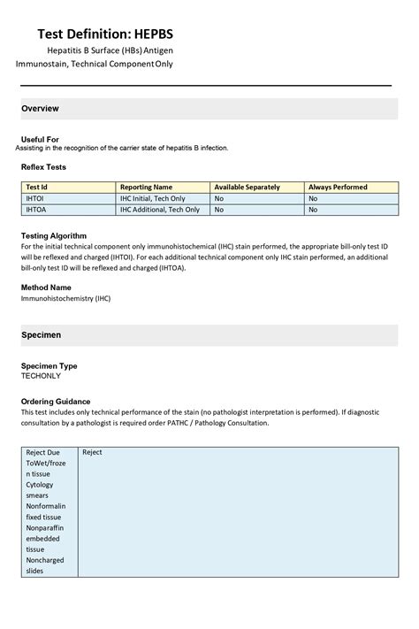 Bahrain Medical Laboratory | Hepatitis B Surface (HBs) Antigen ...