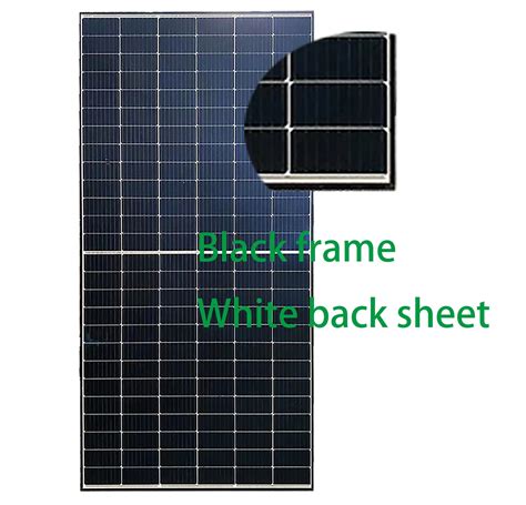 W Wholesale Glass Solar Module Solar Panel Mono Half Cut Solar Panel