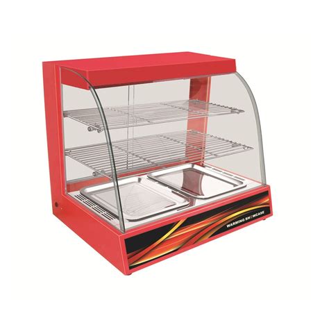 Ready Stock Commercial Display Food Warmer Hot Pastry For Restaurant Case For Pastry Pizza