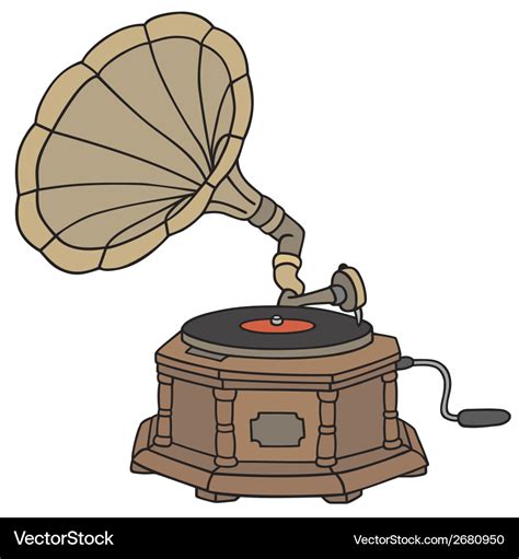 Gramophone Royalty Free Vector Image Vectorstock