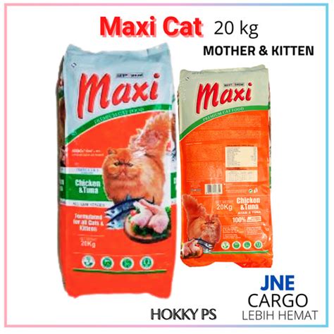 Jual Maxi Makanan Kucing Kg Kg Premium Cat Food Chicken Tuna