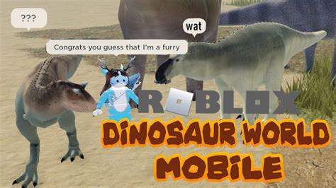 Sausage Party Roblox Dinosaur World Mobile Youtube