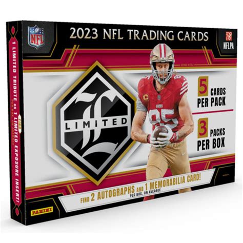 2023 Panini Limited Football Hobby 14 Box Case