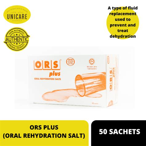 ORS PLUS ORAL REHYDRATION SALT 50 S ORANGE Lazada