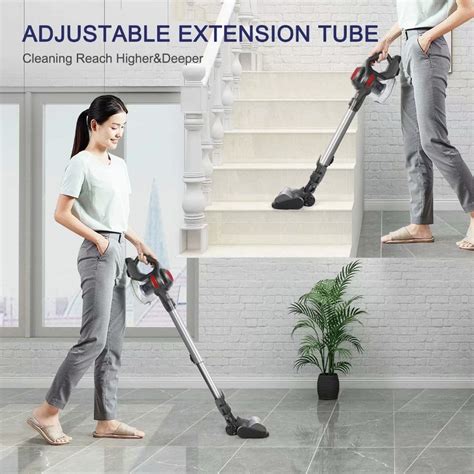 Buy Moosoo Cordless Vacuum 4 In 1 Stick Vacuum Cleaner For Carpet Hard