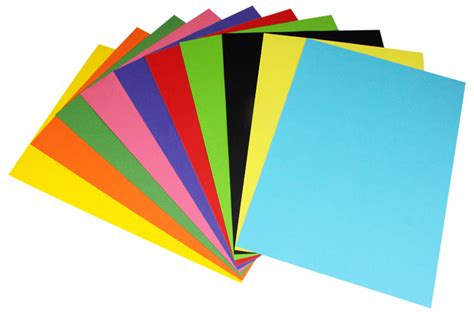 Papiers Affiche 10 Feuilles Couleurs Vives Papier Affiche 10 Doigts