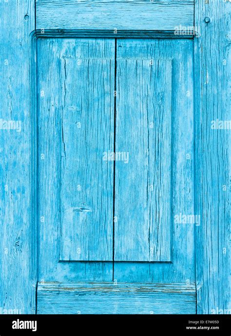 A Weathered Blue Wooden Panel Stock Photo Alamy