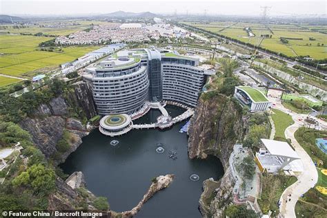 Luxury Hotel Opens Under The Ground Inside An Abandoned Quarry In