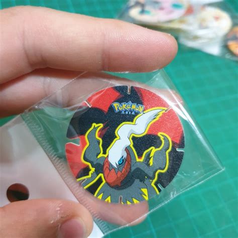 Jual Pokemon Coin Tazos Chiki Balls Darkrai Shopee Indonesia