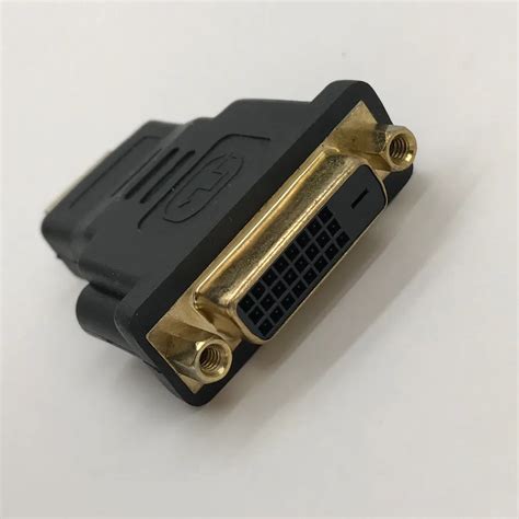 Hdmi To Dvi Adapter Hdmi Male To Dvi Female Converter For Hdtv Gold