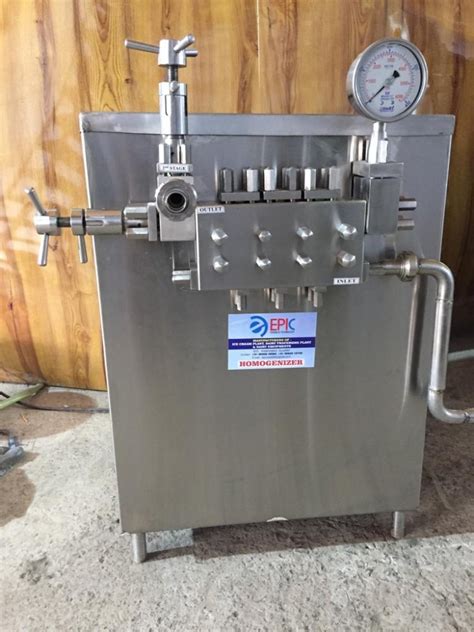 Ice Cream Homogenizer Capacity 100 1000 Litres Hour Rs 110000 Piece