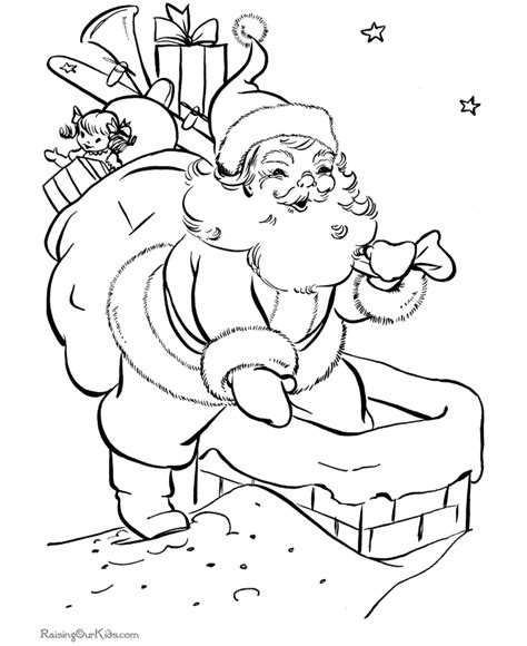 Santas Village Coloring Coloring Pages