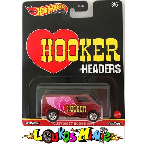 Hot Wheels Speed Shop Garage Custom 77 Dodge Van Hooker Headers 3 5 Lacrado Shopee Brasil