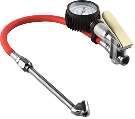 Lavohome Premium Dually Tire Inflator Gauge 2" Pressure Reader Dual ...