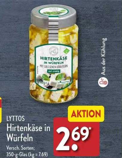 Lyttos Hirtenkäse In Würfeln Angebot bei ALDI Nord 1Prospekte de