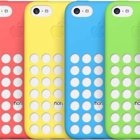 Iphone 5c Yellow With Blue Case