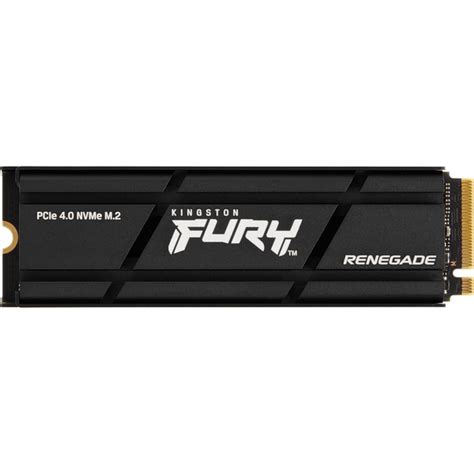 Kingston FURY Renegade Met Heatsink 2 TB SSD Zwart SFYRDK 2000G PCIe