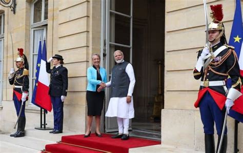 Prime Minister’s meeting with the President of the Senate of France