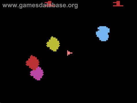 Asteroids - Atari 2600 - Artwork - In Game