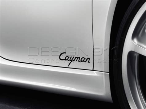 Buy Porsche Cayman 987c 981c 2005 2016 Side Decals Badges Design 911