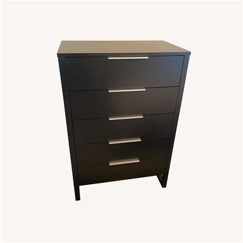 Black Modern Dresser - AptDeco