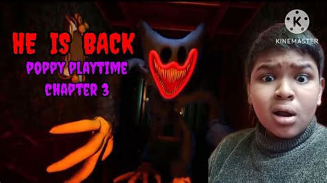 He Is Back Poppy Playtime Chapter 3 Trailer Reaction Youtube