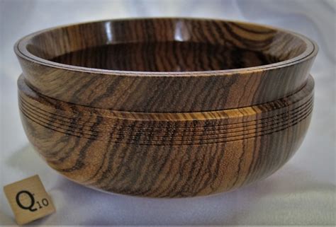 1563 African Zebrawood. | American Association of Woodturners