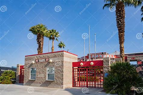 Sunny View of the Earl E. Wilson Baseball Stadium in UNLV Editorial ...