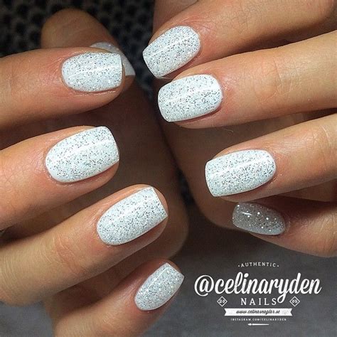 Gallery Winter Christmas And Holiday Nail Art White Sparkle Nails