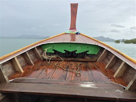 Traditional Wooden Boat In Trang Thailand Stock Photo Image Of Travel