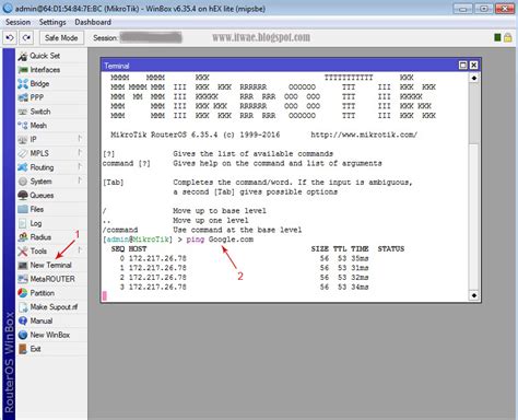 Cara Setting MikroTik RB750r2 Dengan Modem IndiHome Speedy