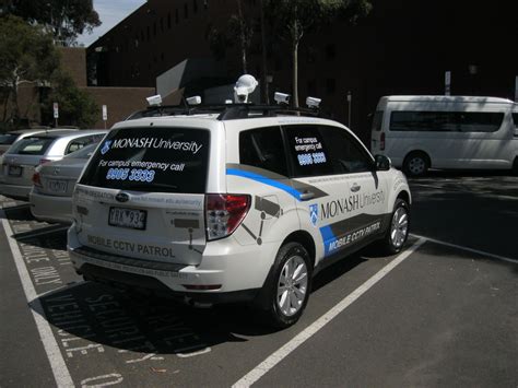 Eastside Paints Monash Uni Cctv Car